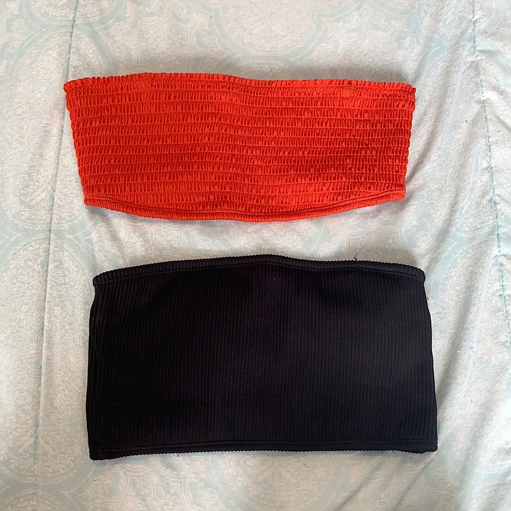 2 tube bakini tops